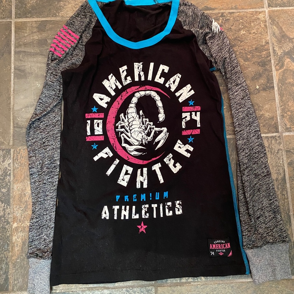 American fighter shirt